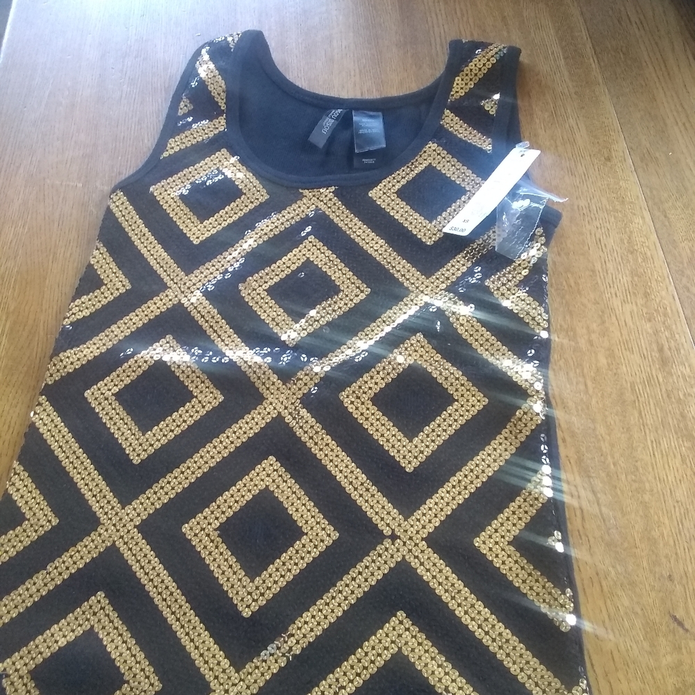 Glittery tang top (semi new)